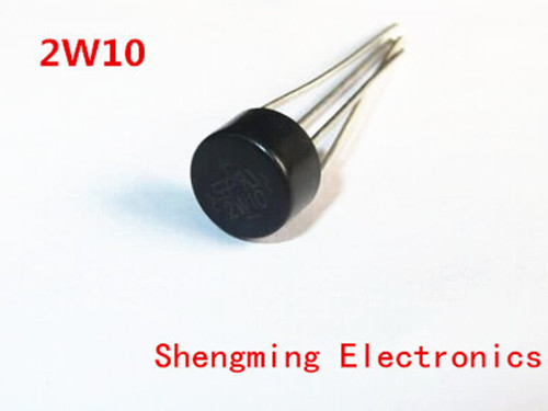 100pcs 2W10 2A 1000V Bridge Rectifier