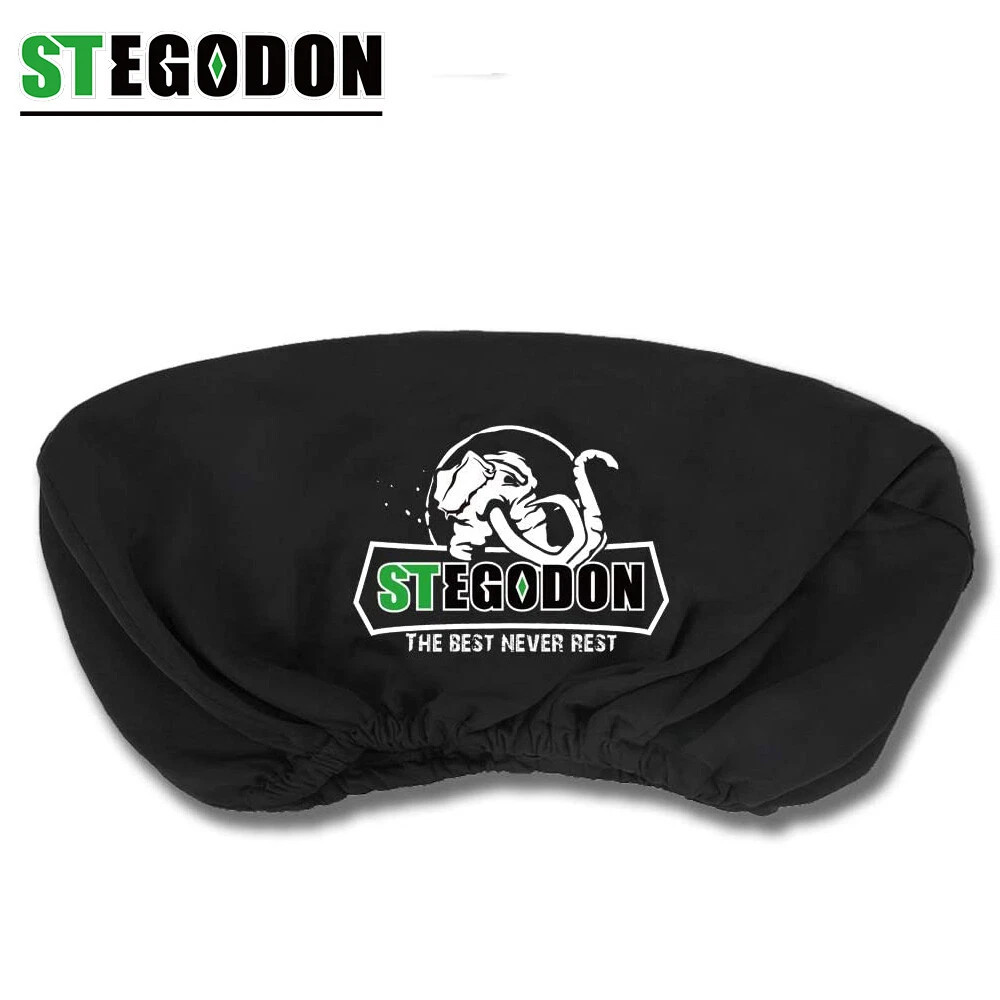 STEGODON Waterproof Winch Cover Black Luminous Soft Dust Fit 8000-14500LBS Winch