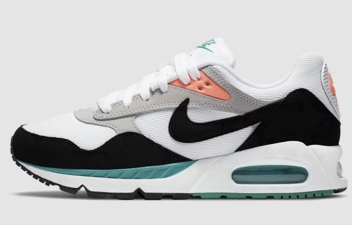 Women's Nike Air Max Correlate 511417-136 Mango White Black Green Multi Size NEW