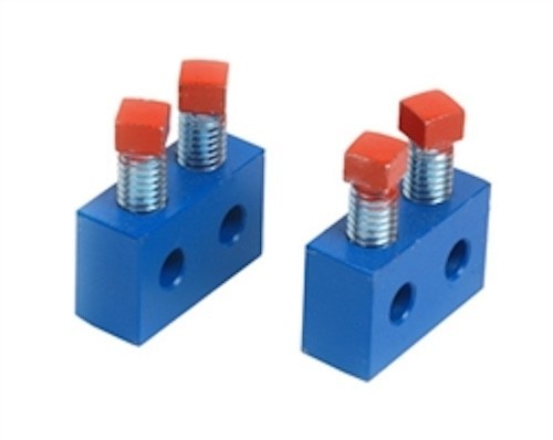 Blue Garage Door Torsion  Spring Temporary Repair Blocks - .207 To .3065