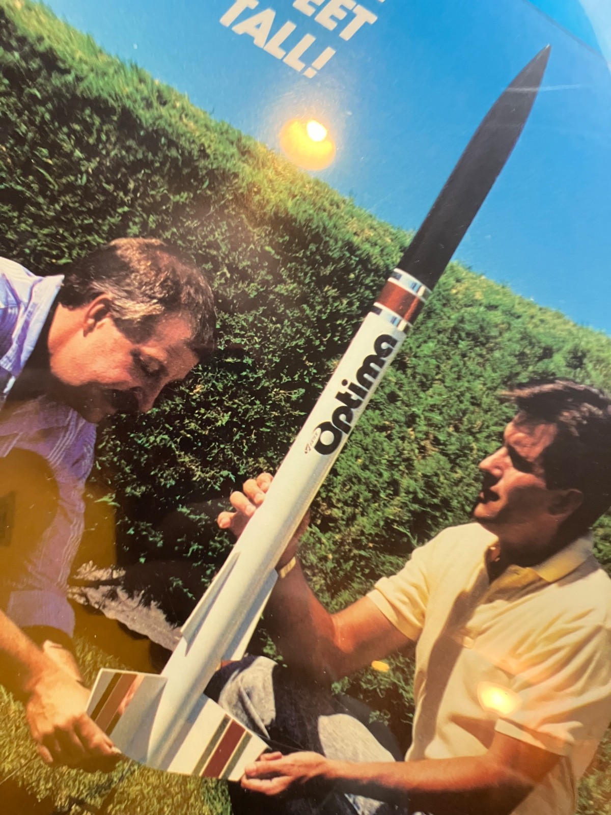 Estes 1st Issue Optima #2035 Flying Model Rocket Kit In Shrink Wrap - Pristine