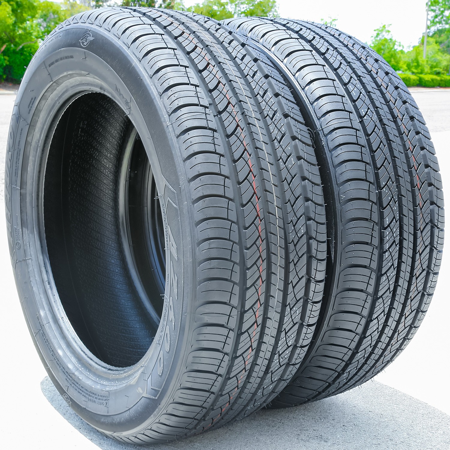 2 Tires Atturo AZ600 245/55R19 107H XL AS A/S All Season