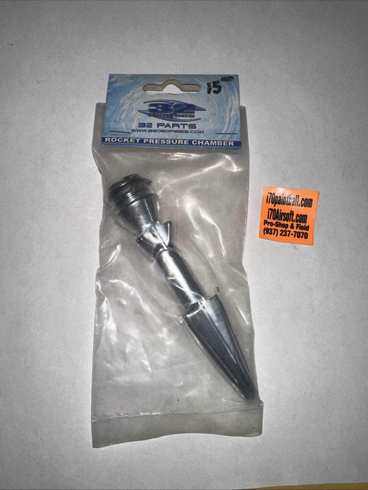 WDP ANGEL ROCKET VOLUMIZER Paintball LCD / IR3 / Speed / A4 Silver