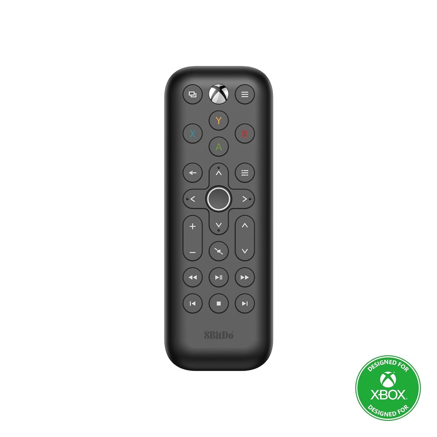 8Bitdo Media Remote for Xbox One, Xbox Series X | S Short Edition - Black
