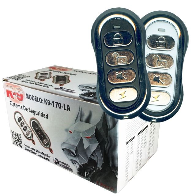 Excalibur K9-170-LA - Full-featured Security and Keyless Entry system with up to