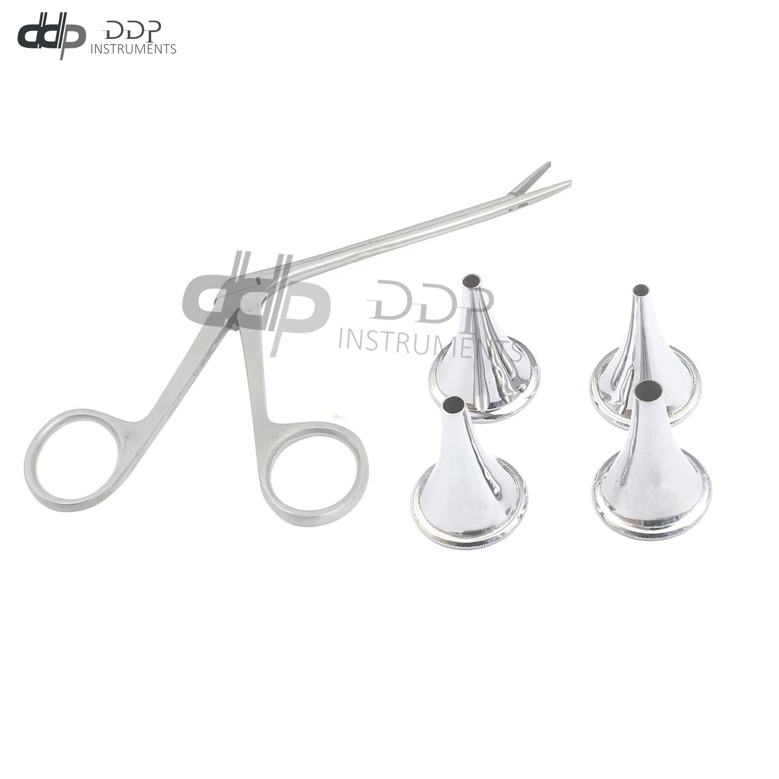 4pc Set Ear Speculum Micro Alligator 3" ENT Nasal Instruments
