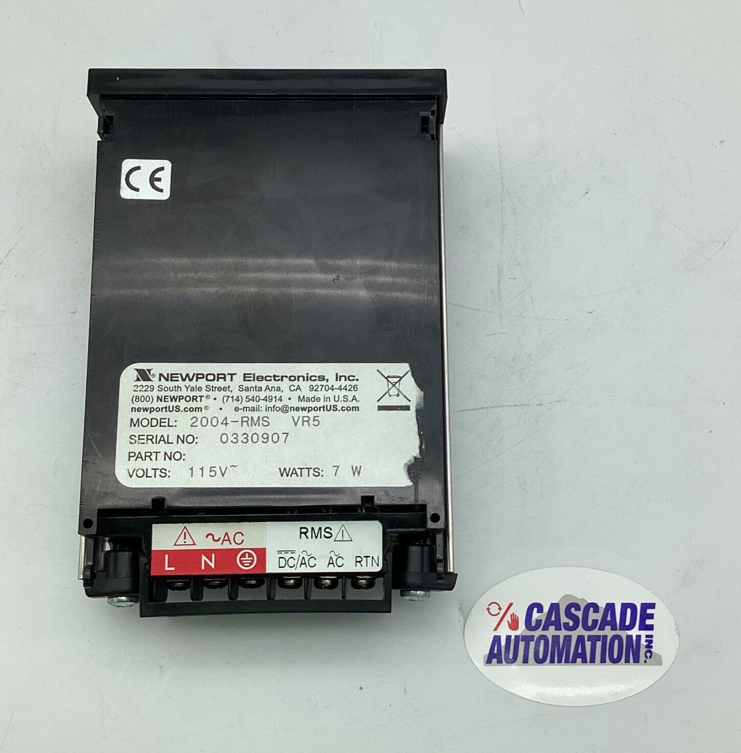 NEWPORT ELECTRONICS 2004-RMS VR5 PANEL METER