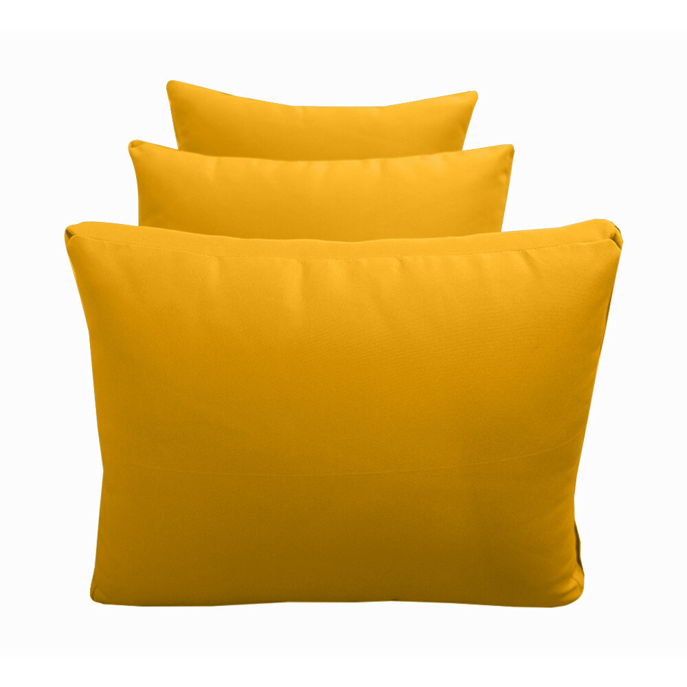 |SLIPCOVER ONLY|S3 Outdoor Bolster Backrest Pillow Covers Knife Edge Queen AD108