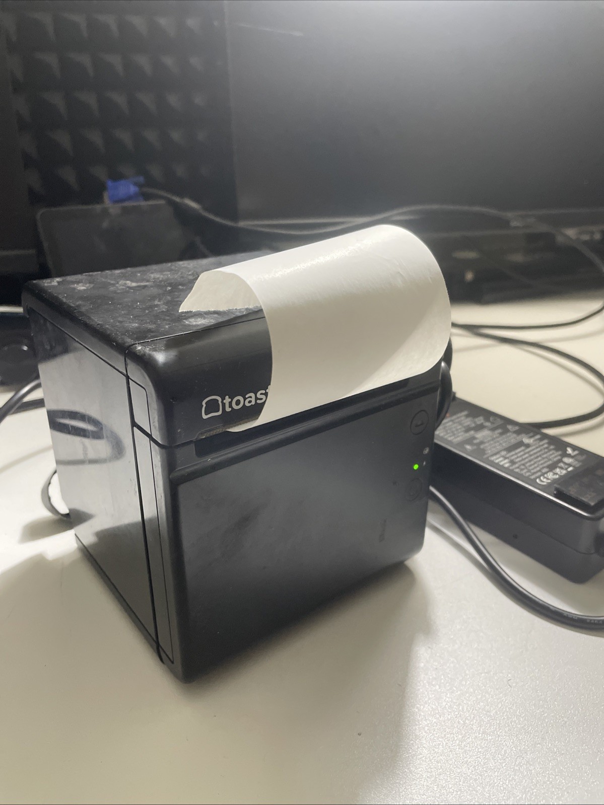 Toast Flex POS TP200 Thermal Receipt Printer  w/ Power Cable