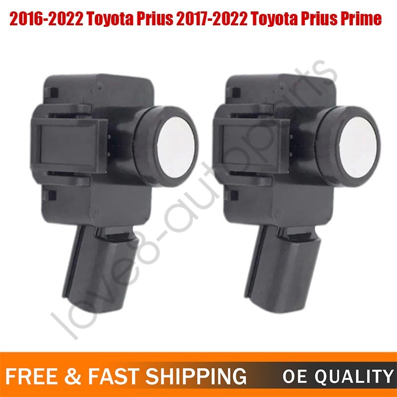 2Pcs New Park Assist Sensor For Toyota Prius Prime 2016-18 89341-58070-B0