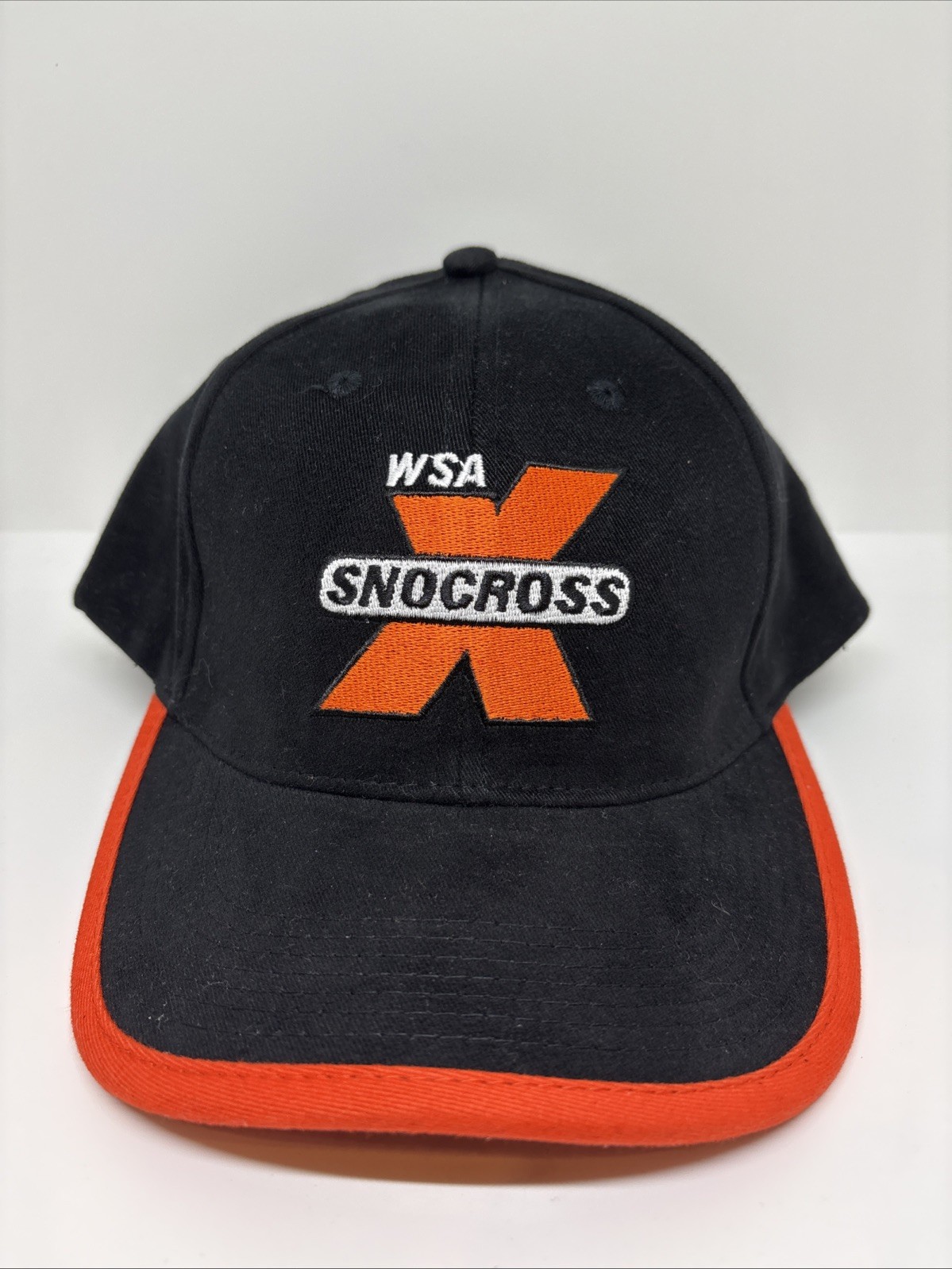 WSA Snowcross Snowmobile Racing SnapBack Hat Cap