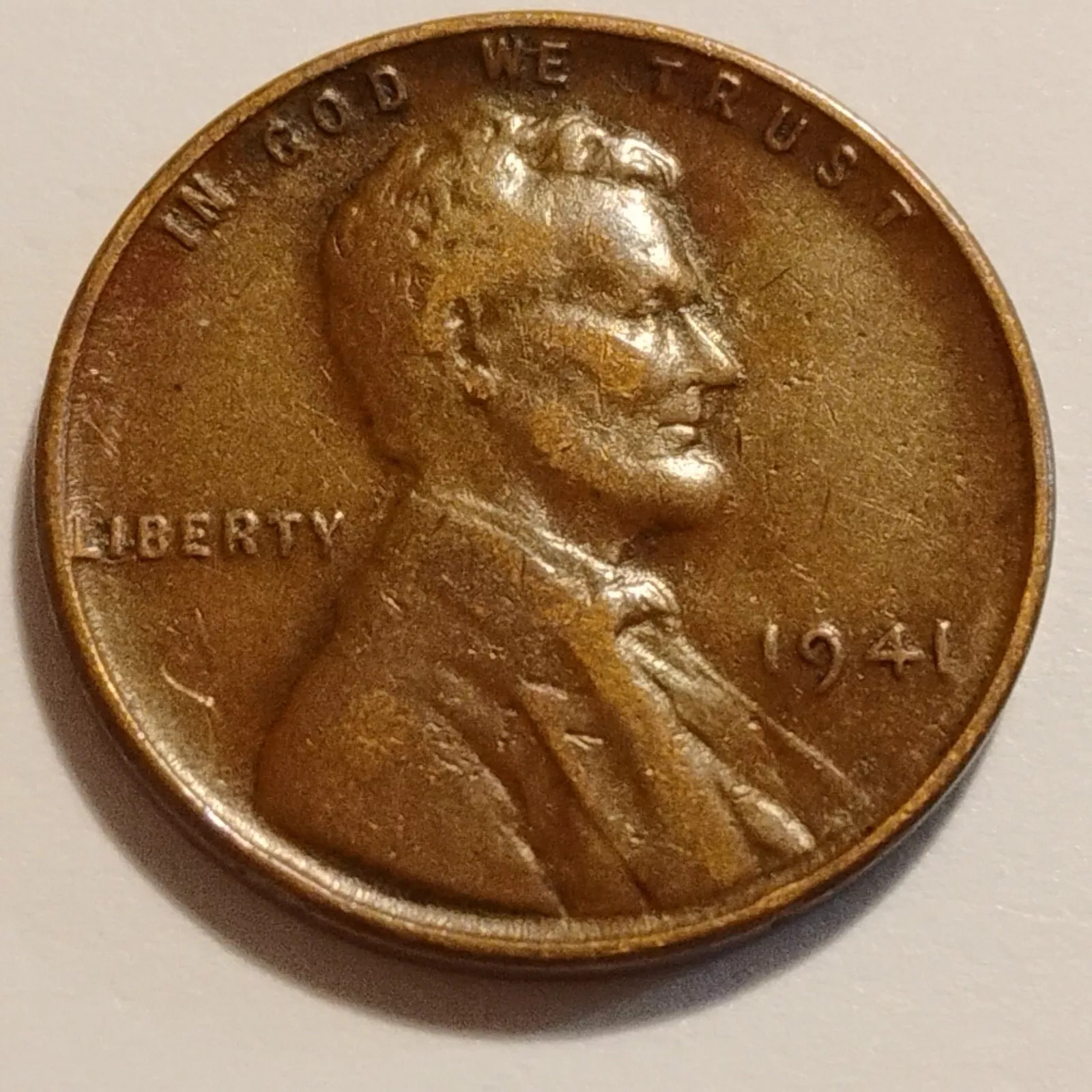1941 P - BN - COPPER - 2 - 3.00 GRAMS