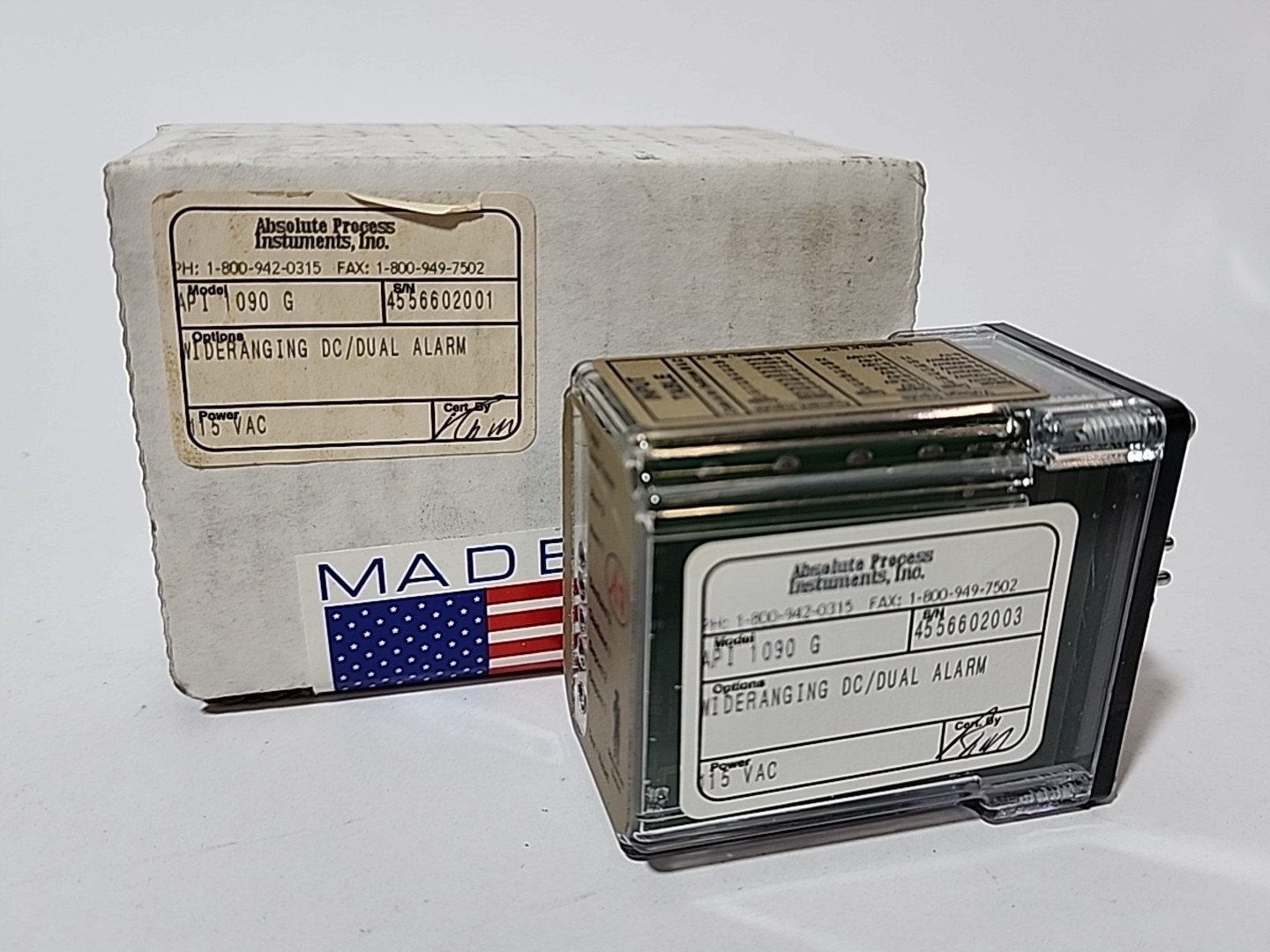 Absolute Process Instruments API 1090 G Dual Alarm Module