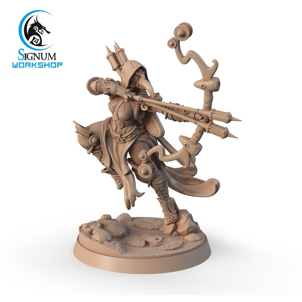 Erlyna - Plague Doctor Archer  - Signum Games - Fantasy Dungeons and Dragons