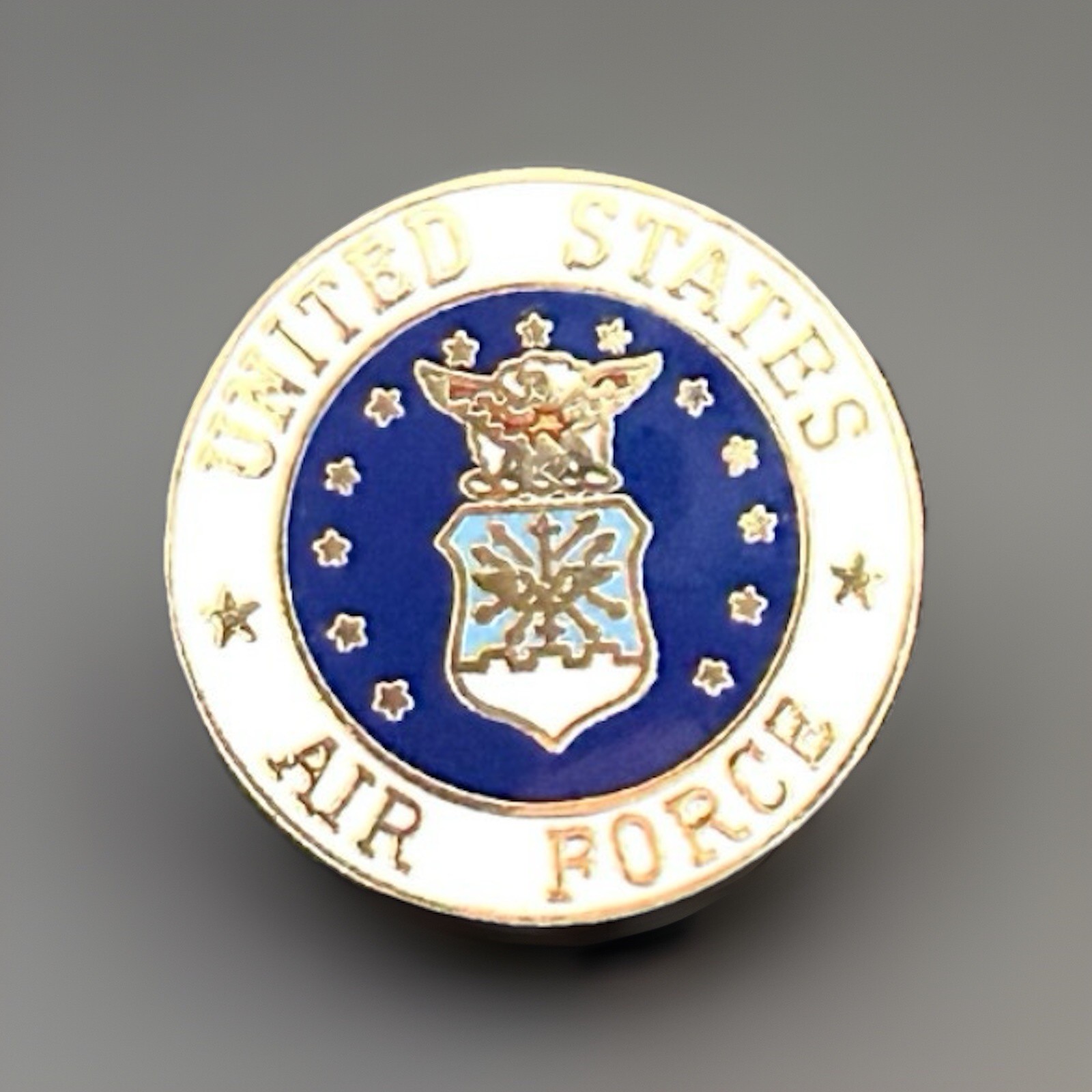Small 3/4” United States Air Force Pin New Old Stock USAF