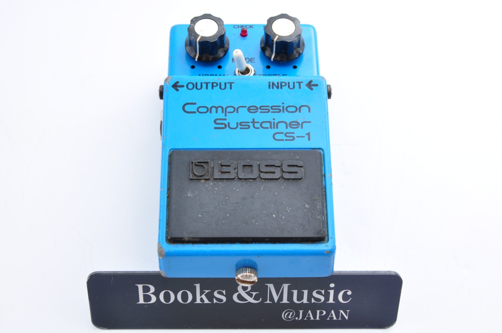 Boss CS-1 Compression Sustainer 1980 Made in Japan Silver Screw Working ACA 9700