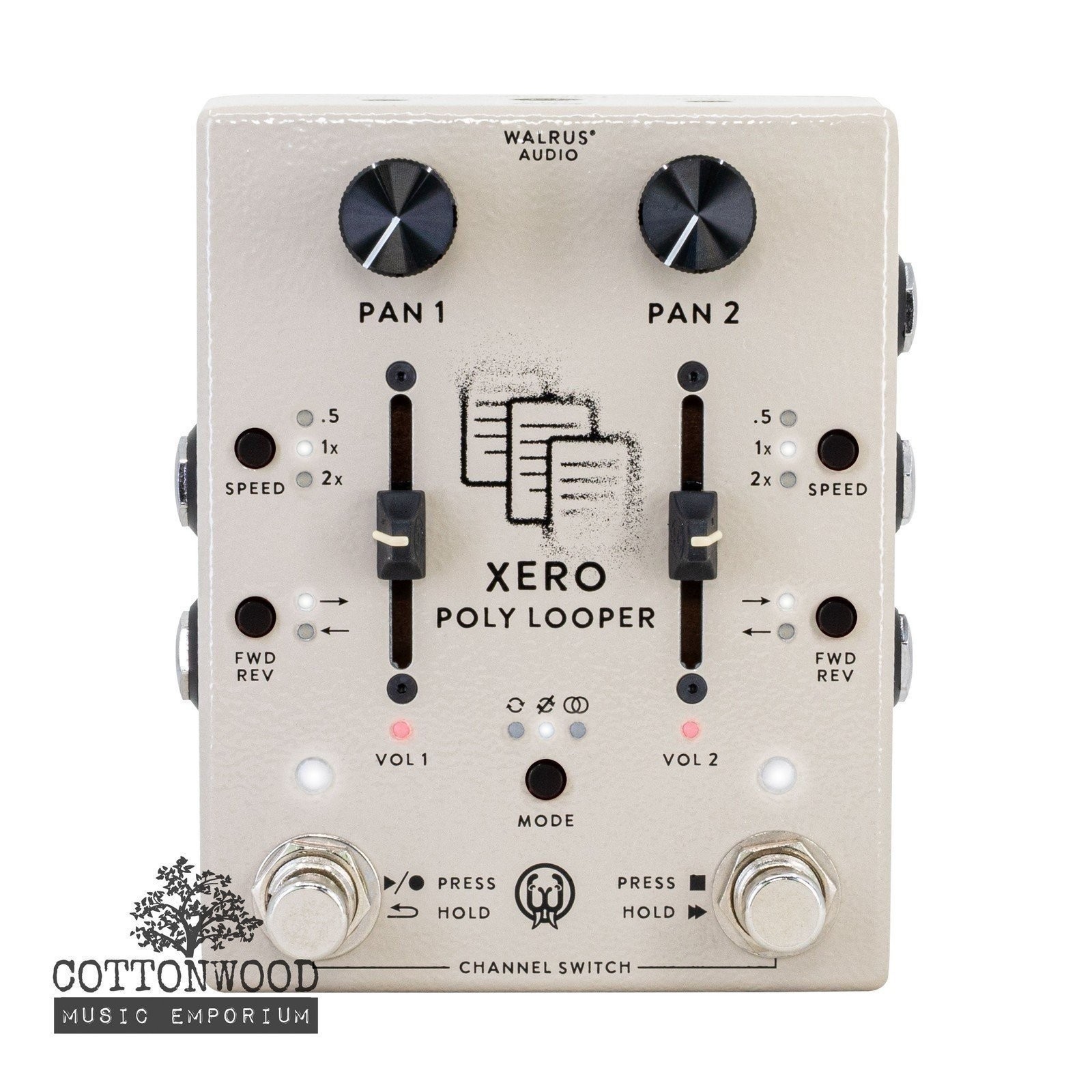 Walrus Audio Xero Polylooper - Cream