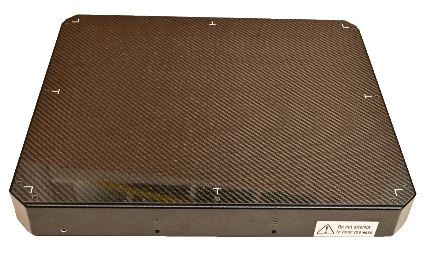 19" x 16" x 2" Carbon Fiber & Aluminum DR Panel Detector Enclosure DRTECH Empty