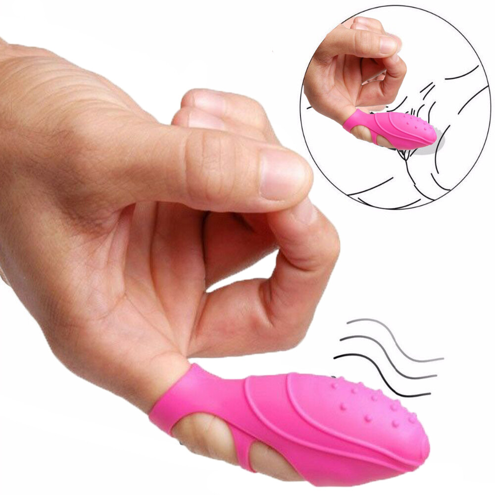 Finger Vibrator G-spot Clit Massager Stimulator Adult Sex Toys for Women Couples