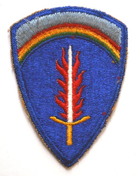 WWII WW2 Vintage US Army European Command Patch
