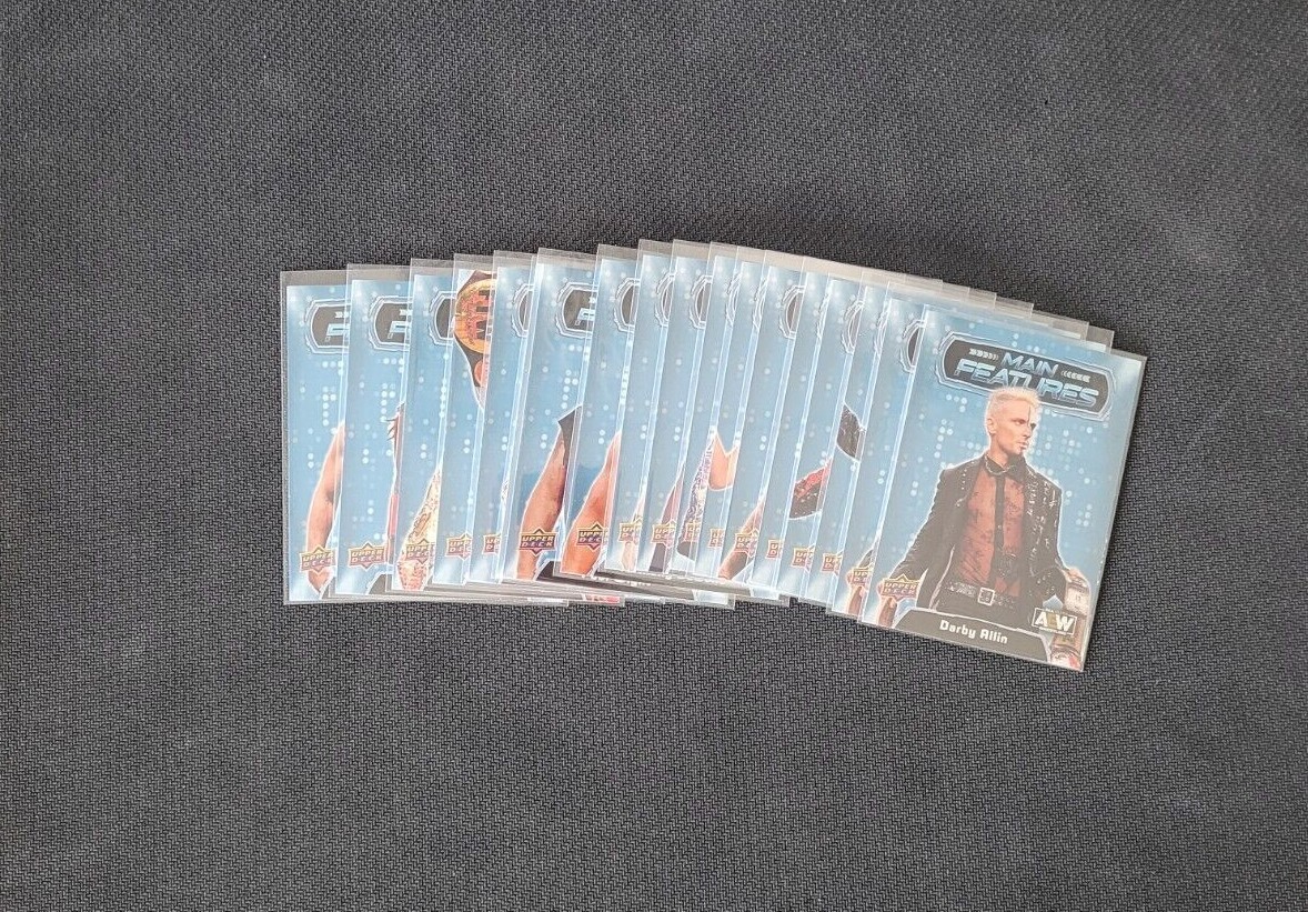 2022 Upper Deck AEW All Elite Wrestling Main Features Pick Your Card #MF1-MF40