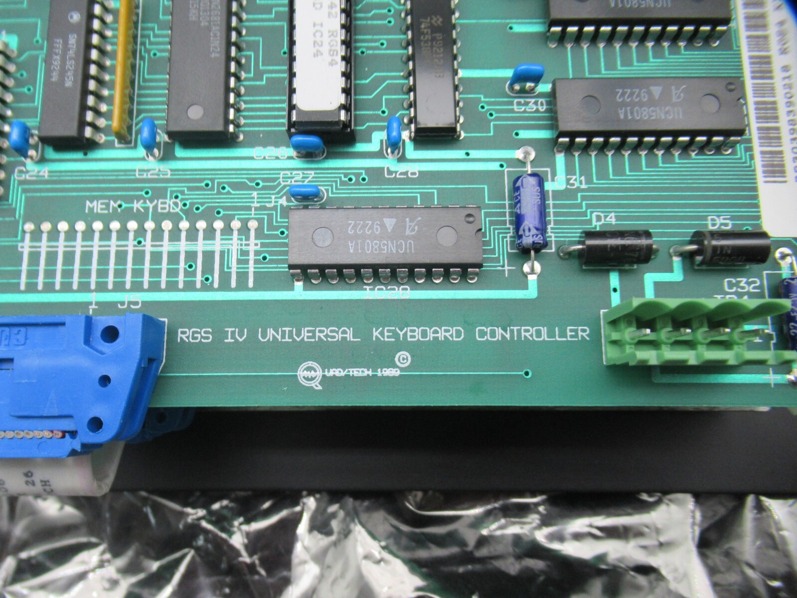 Quad Tech QTI RGS4 Pushbutton Keyboard 9 Unit C920256690010 *Old Stock*