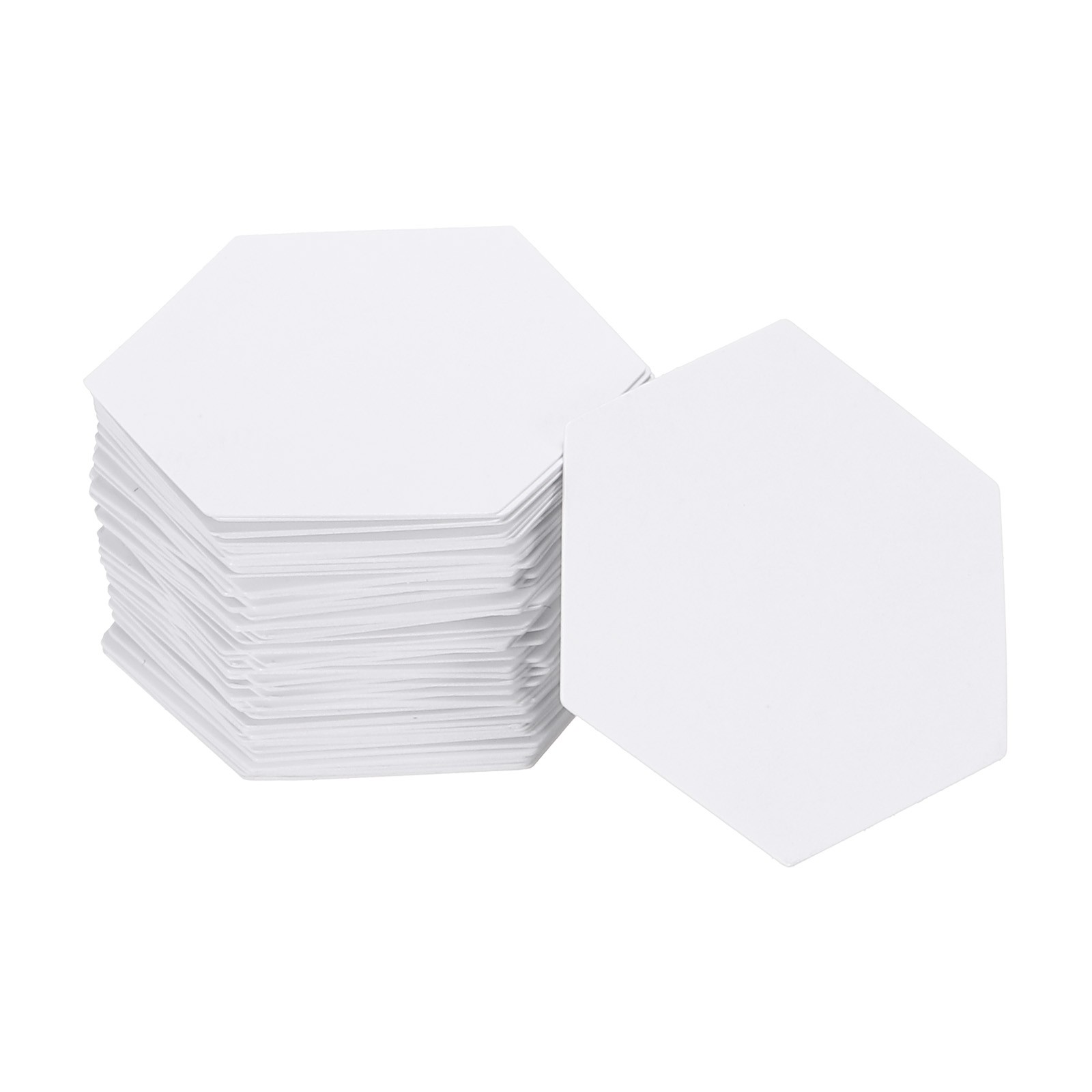 100pcs Hexagon 0.5-Inch Paper Piecing Paper, English Paper Quilting Template