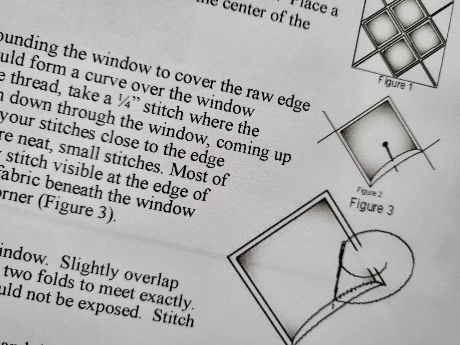 Purse Pattern Cathedral Window Quilting Pattern for Crossbody Bag Sewing Pattern