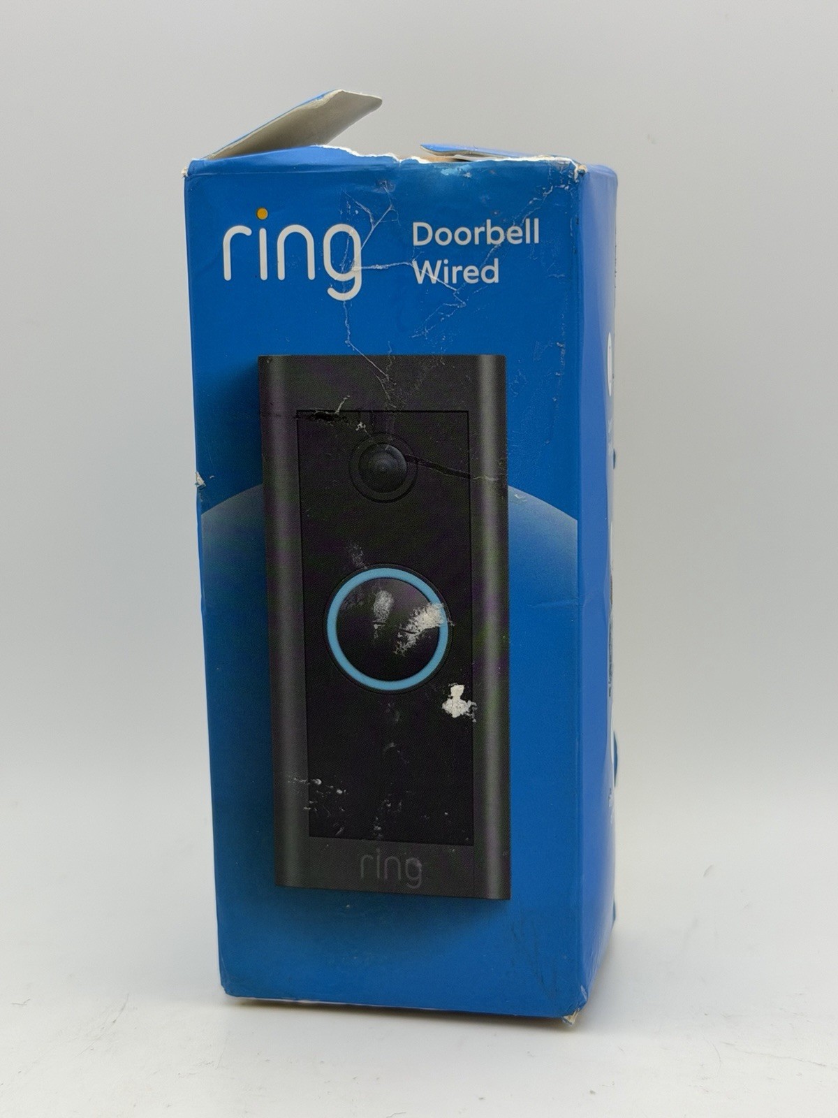Ring Doorbell Wired Video Doorbell Hardwired Wi-Fi Motion Activated Black 2025