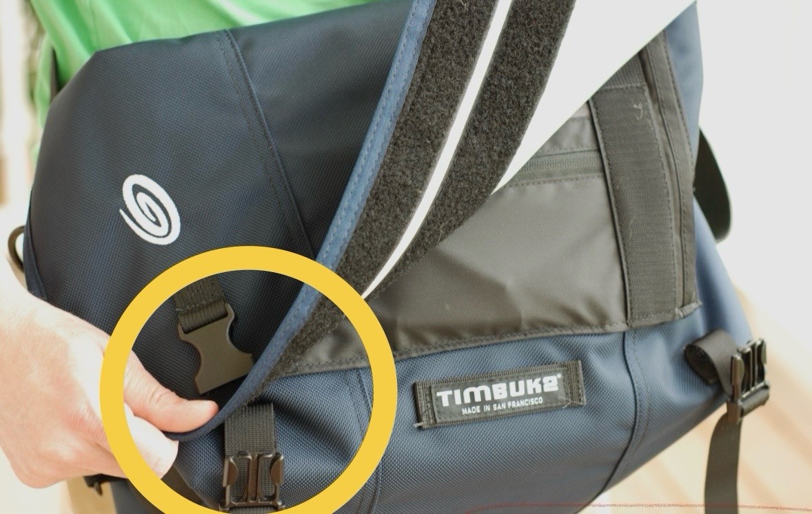 NEW Timbuk2 Messenger Bag Replacment Clips For 1in Webbing Strap OEM