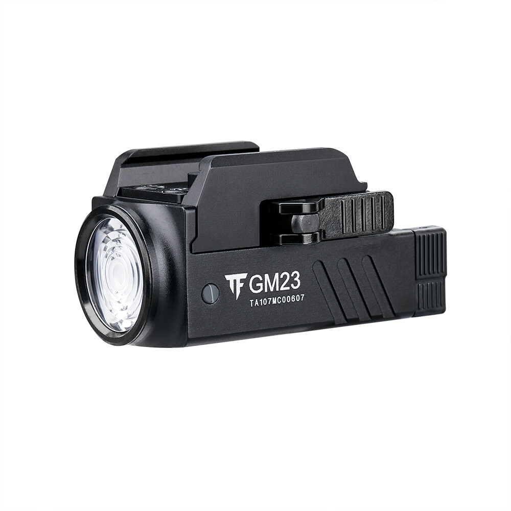 Trustfire GM23 Compact Tactical Handgun USB Rechargeable Light LED Flashlight