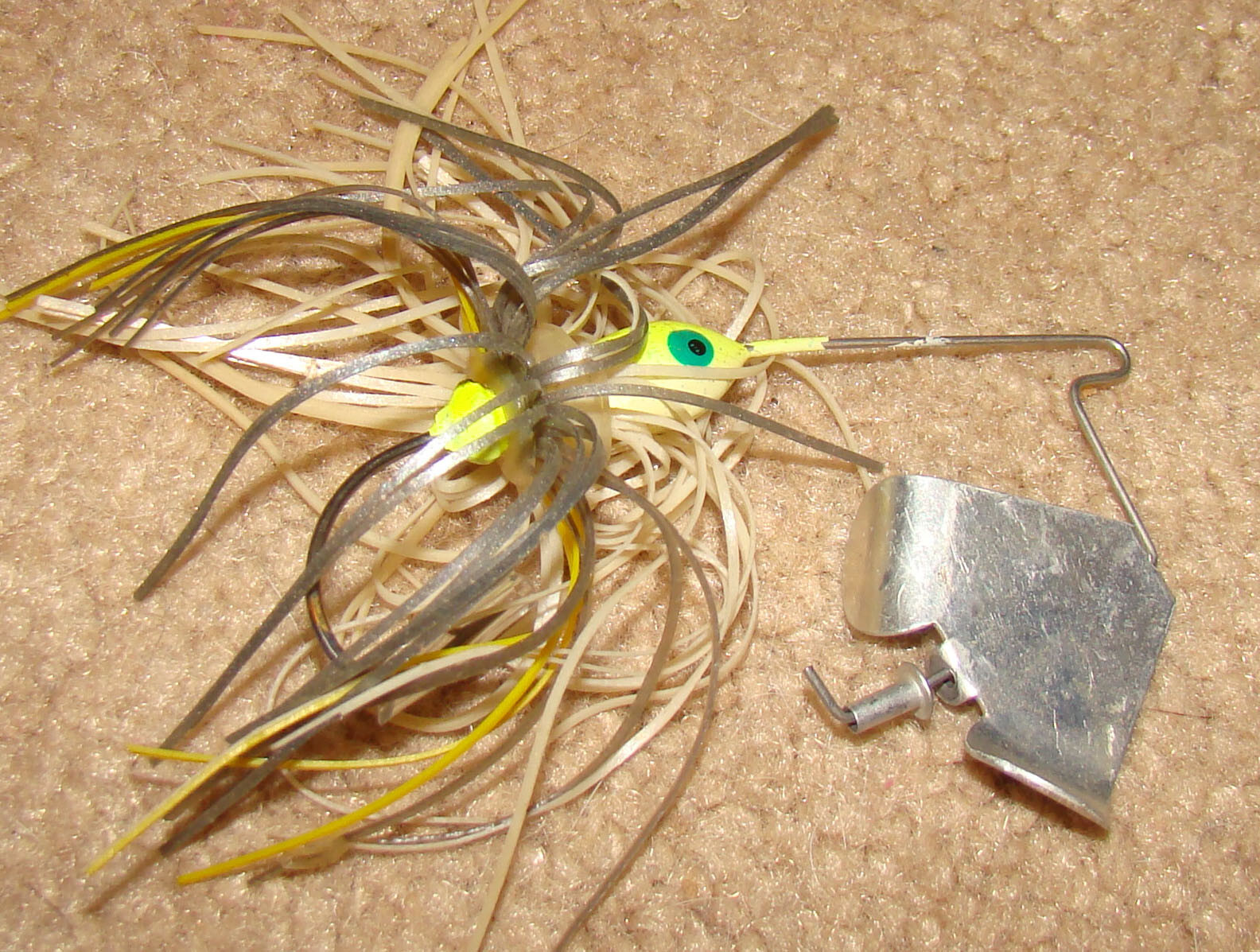 Spinner Bait Jigs and Spoons, 6pcs
