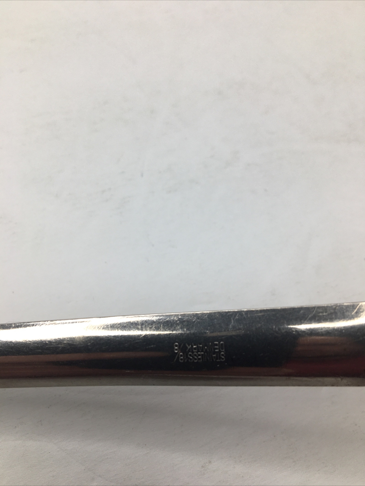 Denmark Variation Stainless 6 3/4" Solid Gravy Ladle, DENMARK Good Condition!