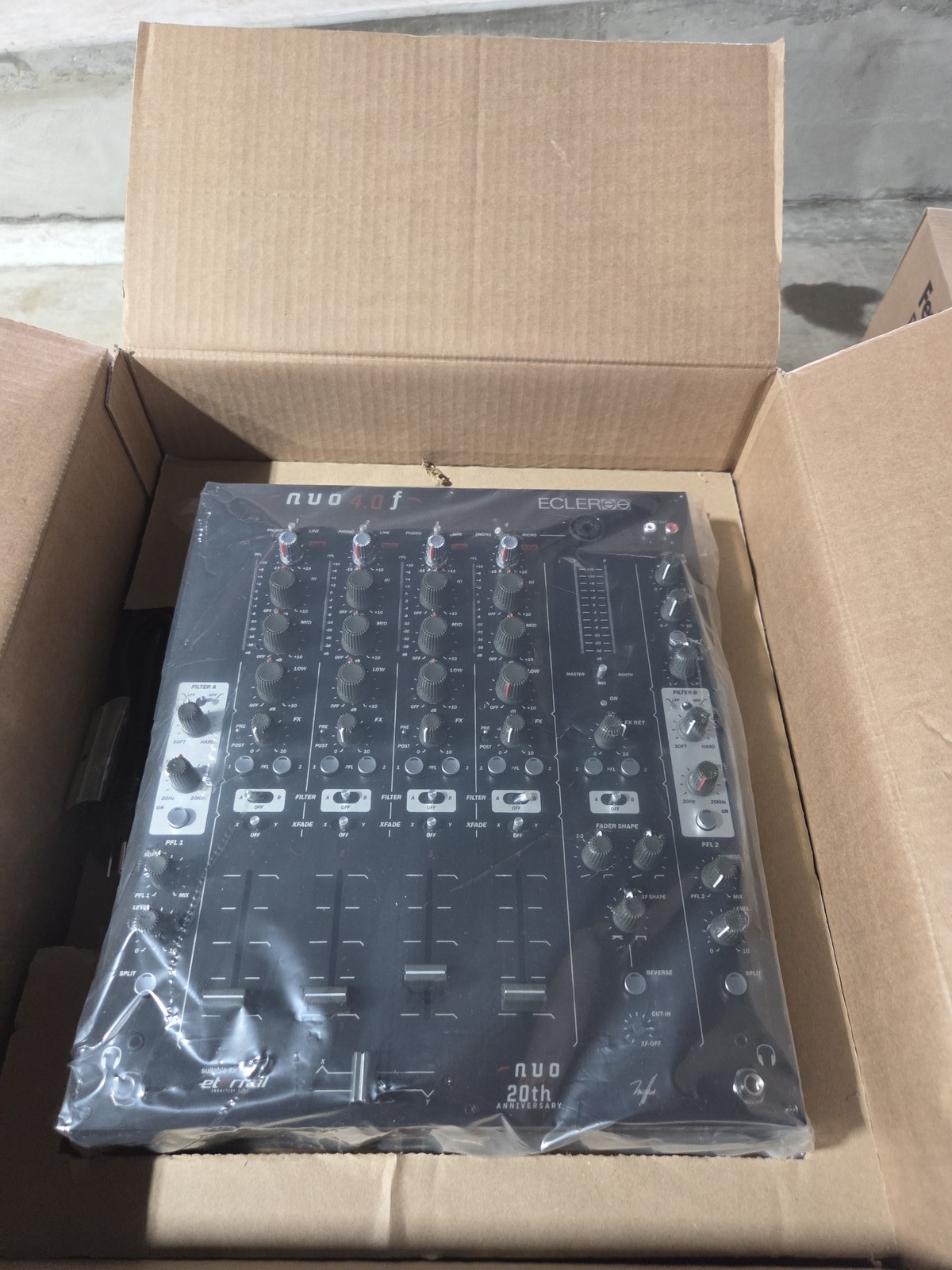 Ecler DJ AMS-NUO-4.0F Analogue Mixer Unit (B-Stock)