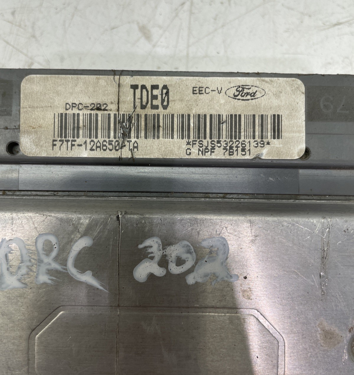 USED OEM 1995-1997 Ford 7.3L PowerStroke Engine Control Module ECM ECU DPC-202