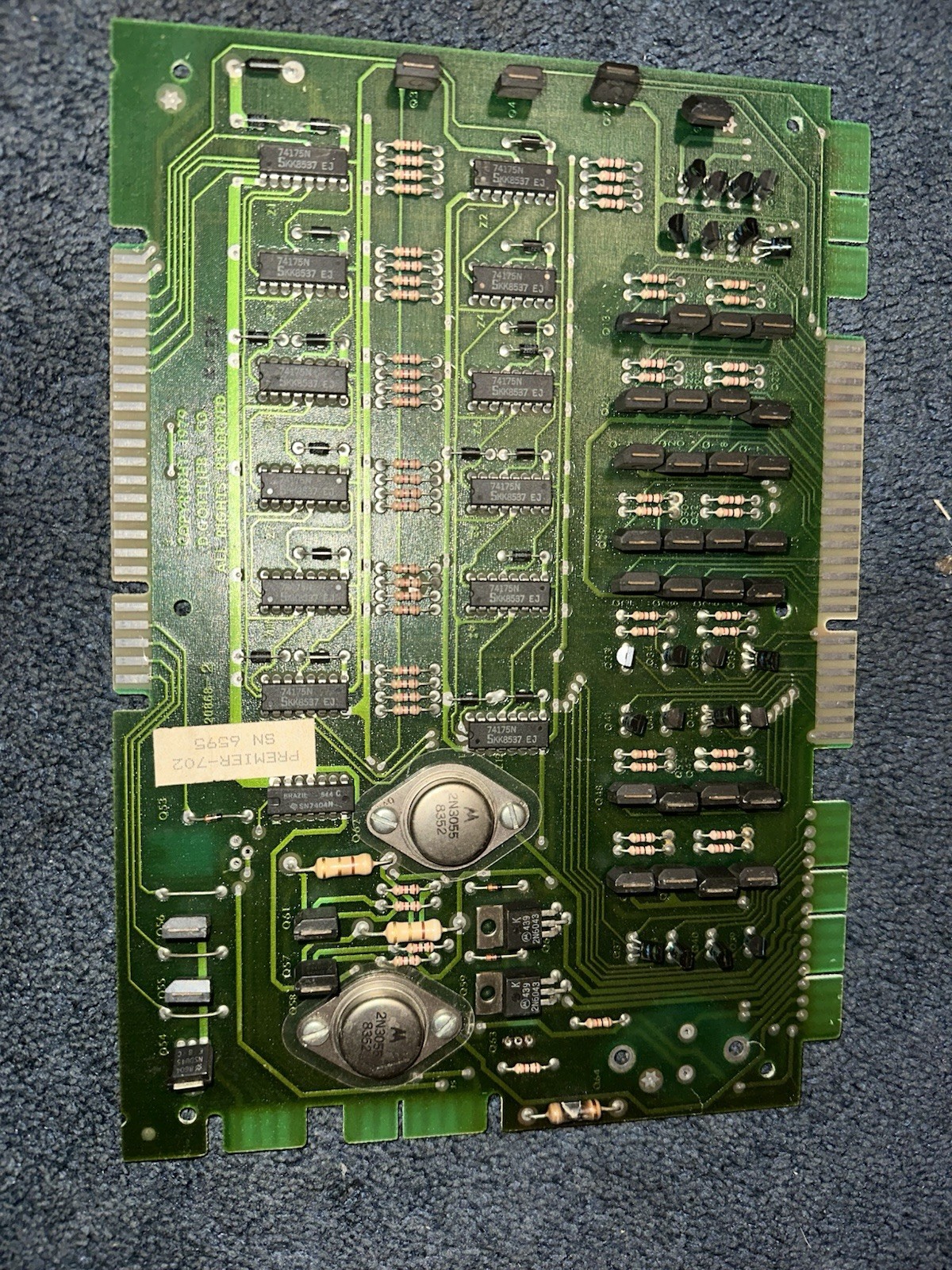 Unknown Premier Pinball MPU Board.