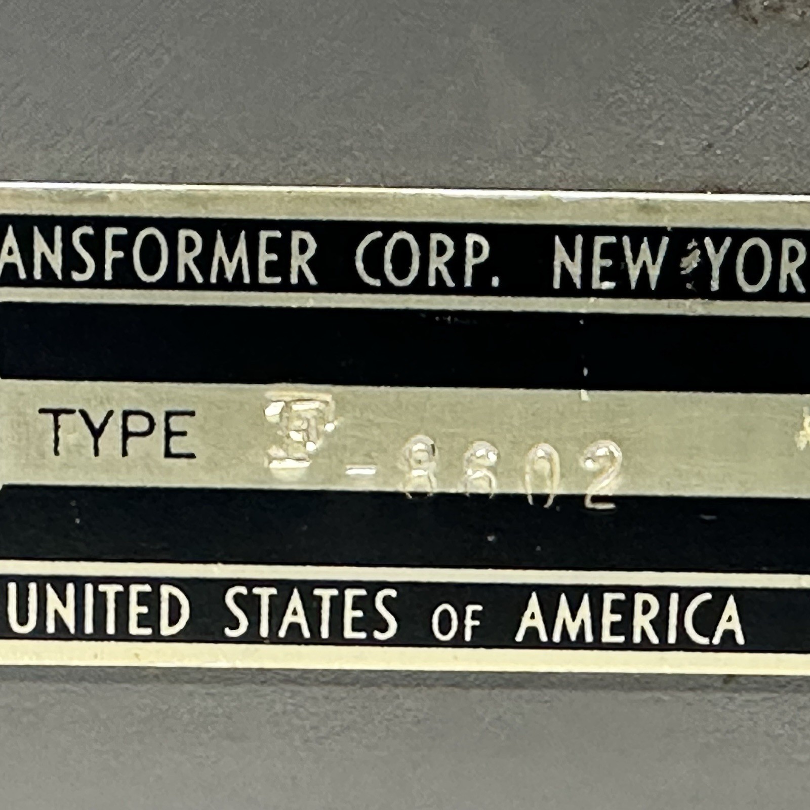 PRESTO F-8602 UTC HA100X HA-100X INPUT TRANSFORMER TUBE PREAMPLIFIER AMPEX