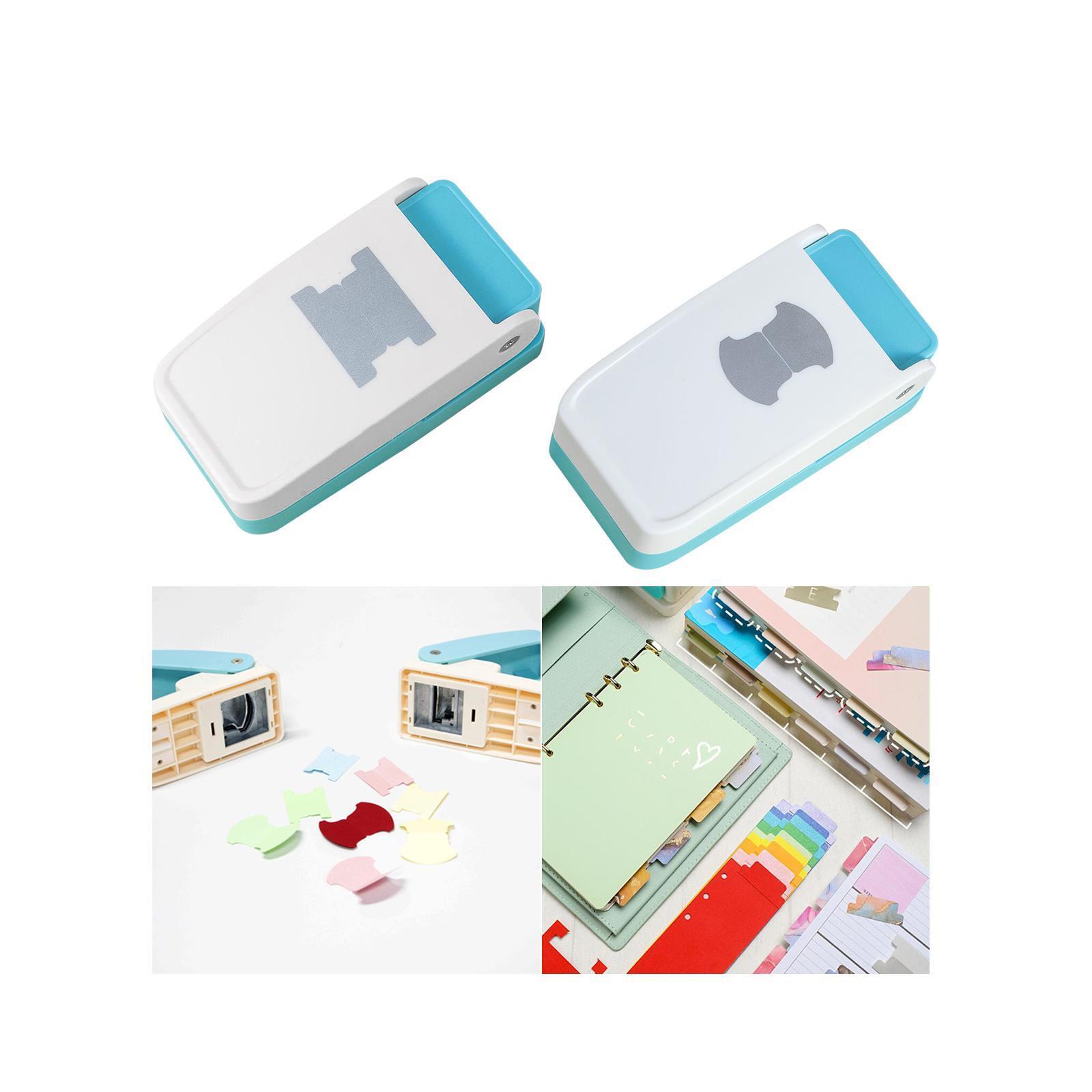 Generic Tab Punch Loose Leaf Separator Label Punch Craft Paper DIY Scrapbook