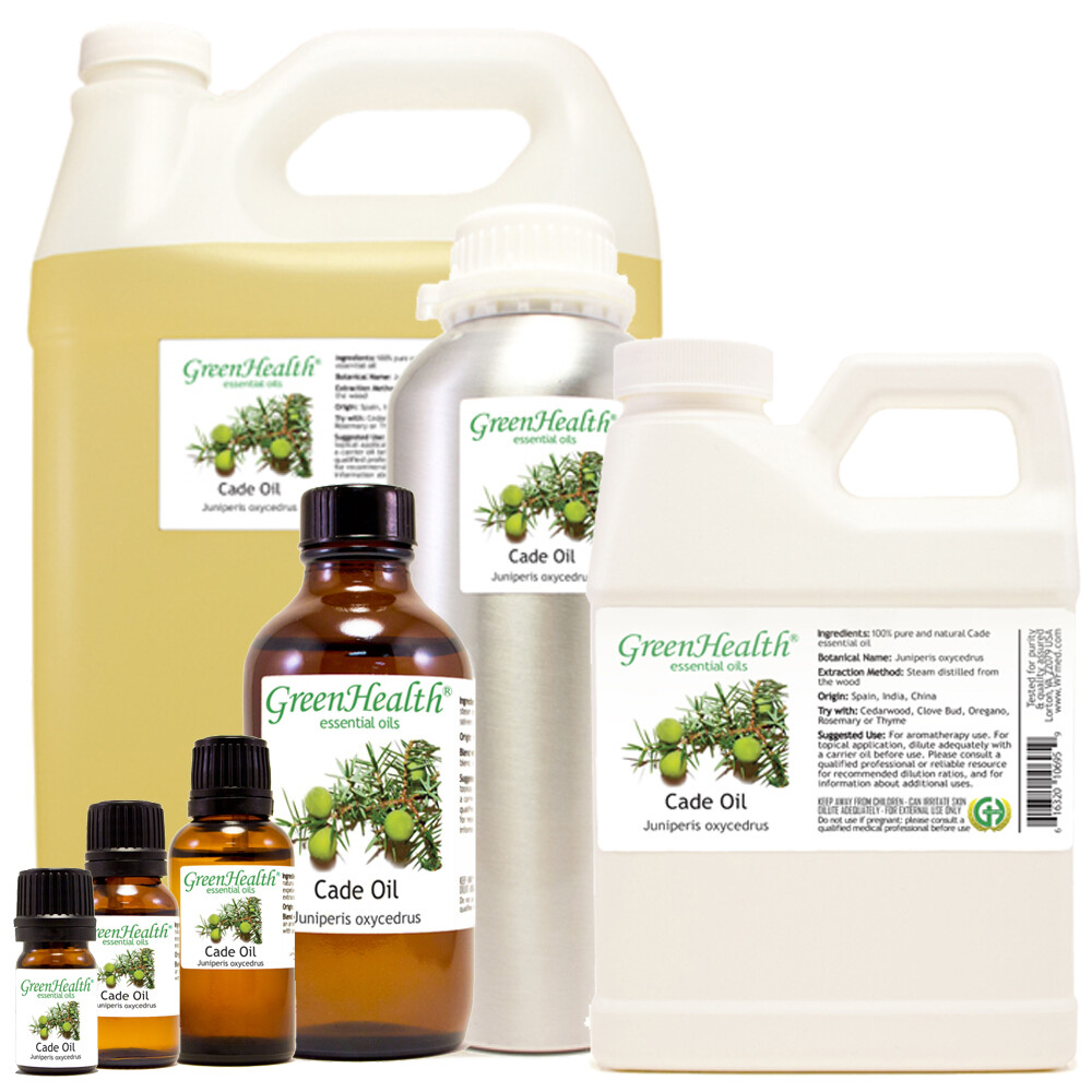 Cade Essential Oil -100% Pure -Free Shipping Many Sizes - GreenHealth