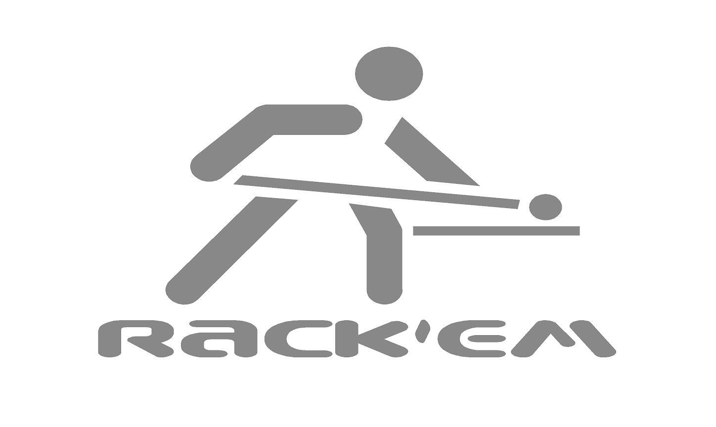 Rackem Pool Player Sticker 3x5 for Cuetec pool players
