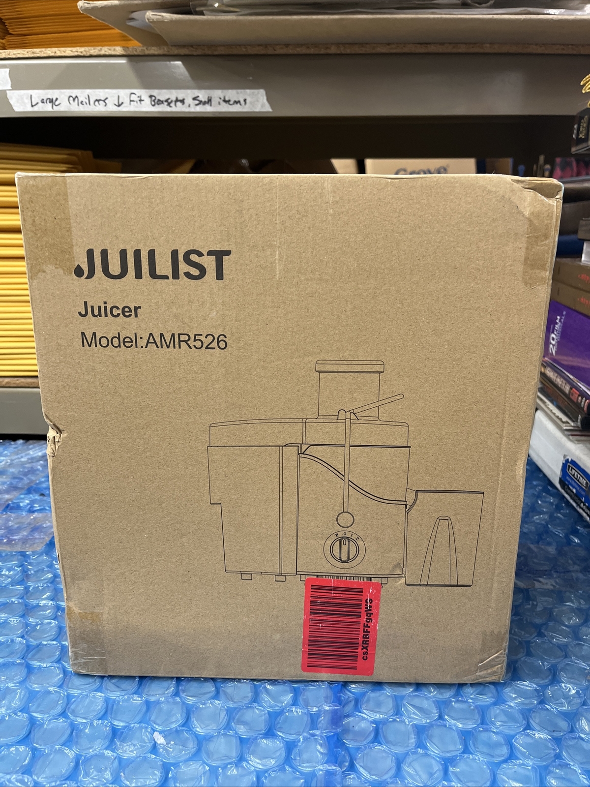 Juilist Juicer AMR526 3" Wide Mouth Juicer, for Vegetable and Fruit