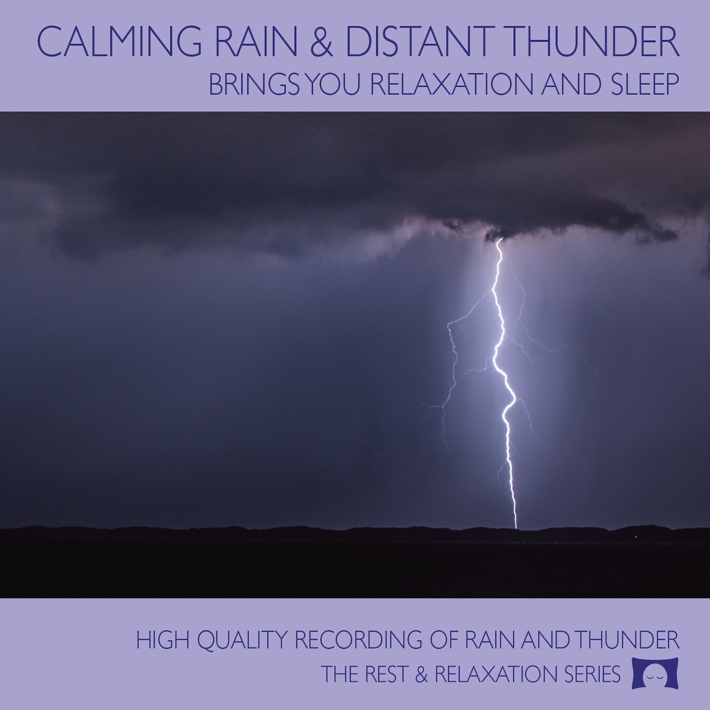 Calming Rain & Distant Thunder - Nature Sounds CD - Relaxation & Sleep - NEW