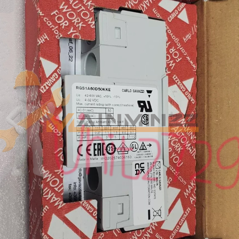 1PC New Carlo Gavazzi RGS1A60D50KKE Solid State Relay