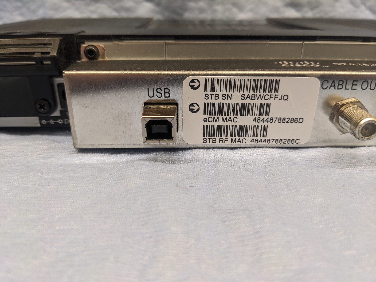 Cisco STA1520 Cable TV Tuning Adapter