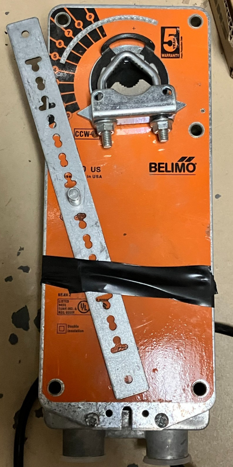 Belimo NF120-US Damper Actuator 60 in-lb (6.8 Nm) 120VAC