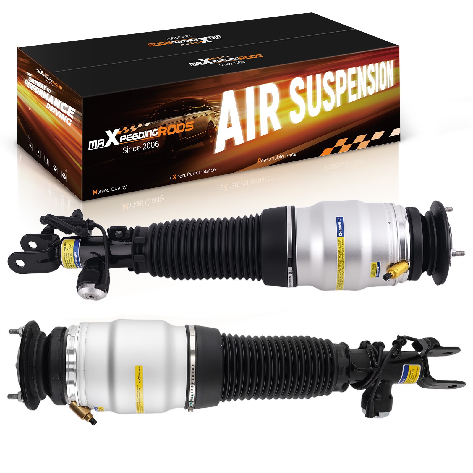 Pair Front Air Suspension Struts Assembly For Hyundai Equus Sedan 2011-2016