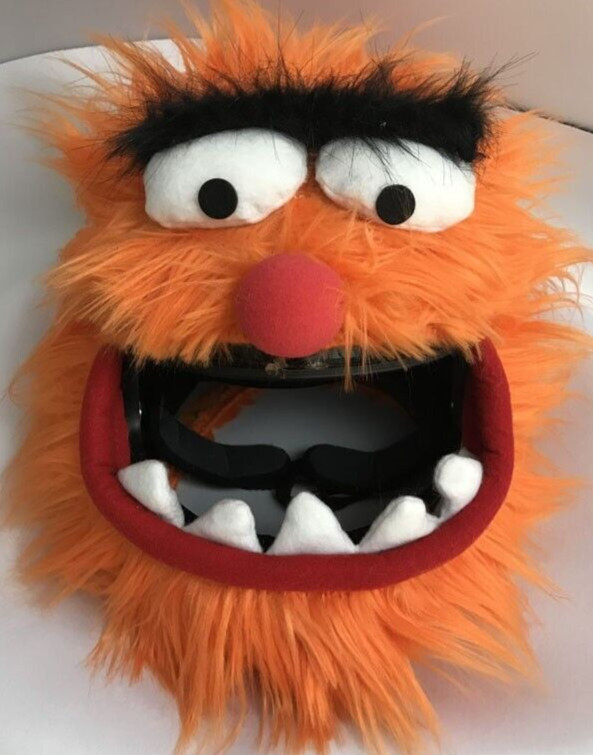NEW Orange Animal Motorcycle Helmet Cover One Size Fits Most Mammal Helmet Cover