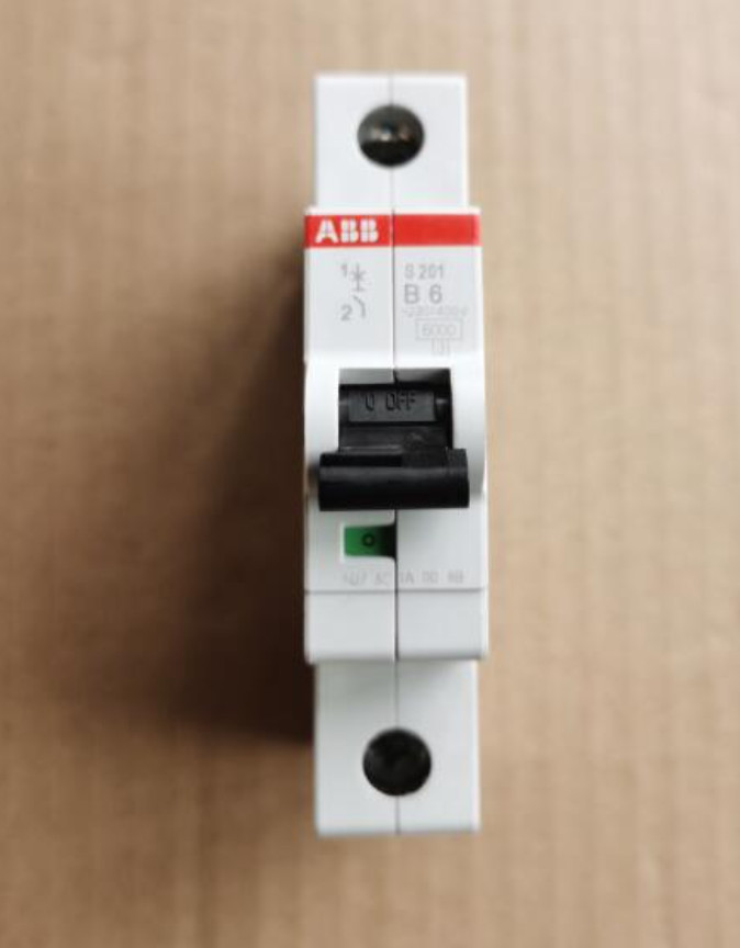 1pc new Original ABB Circuit breaker S201-B6 1P 6A Free delivery