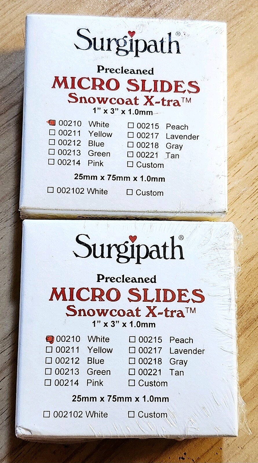 Frosted Microscope Slides. 3 Factory Sealed Boxes, 1 Box Cover Glass, & Concave