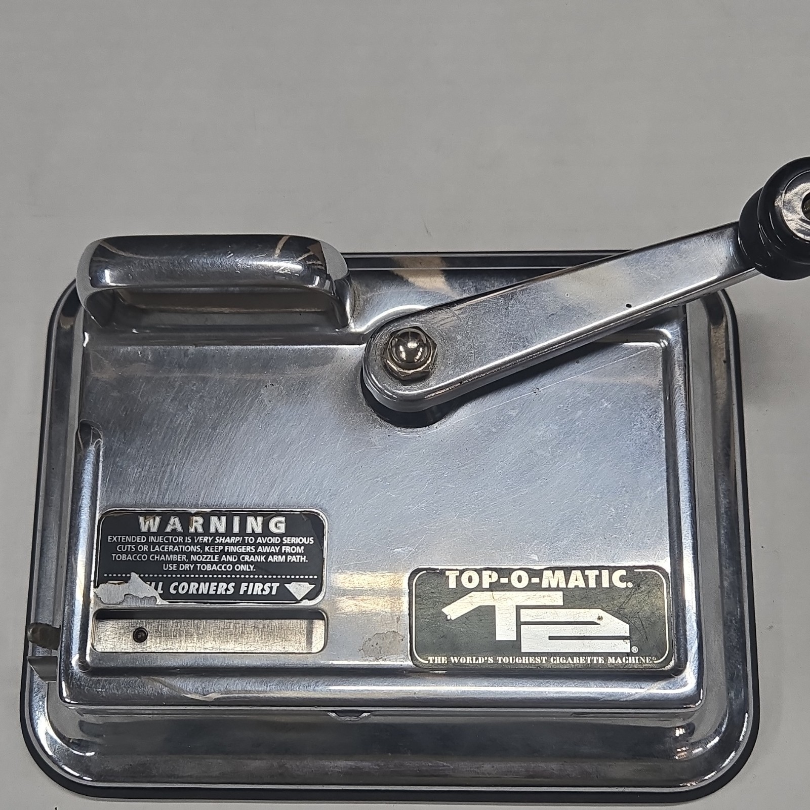Vintage Top-O-Matic T2 Cigarette Rolling Machine